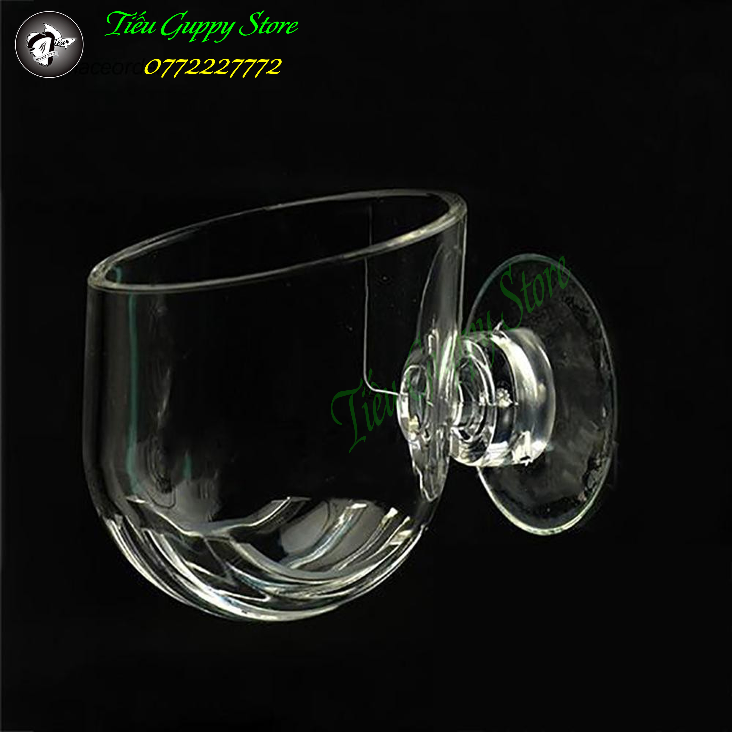 Cốc đựng trùng chỉ - cốc trồng thủy sinh - phểu thủy sinh cho hồ cá
