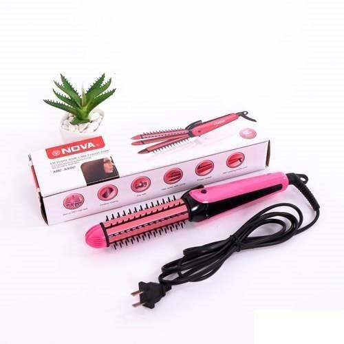 Máy duỗi tóc, máy bấm tóc, máy uốn xù tạo kiểu tóc 3 chức năng: duỗi, uốn, bấm tạo kiểu tóc - 3 chức năng trong 1