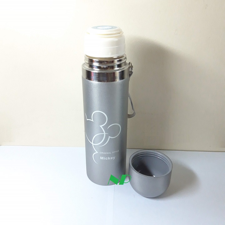 Bình nước giữ nhiệt 500ml Mickey