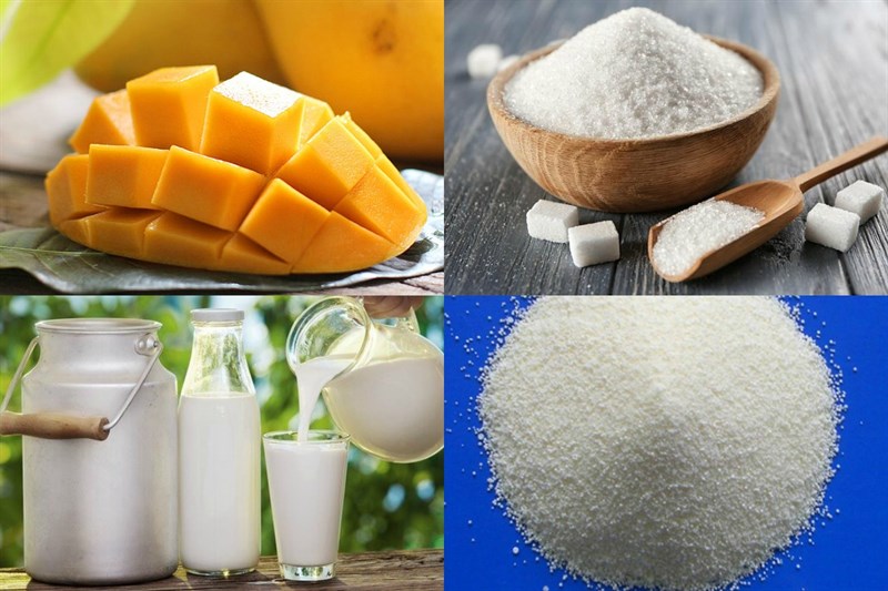 Bột rau câu dẻo cá rồng vàng 10g