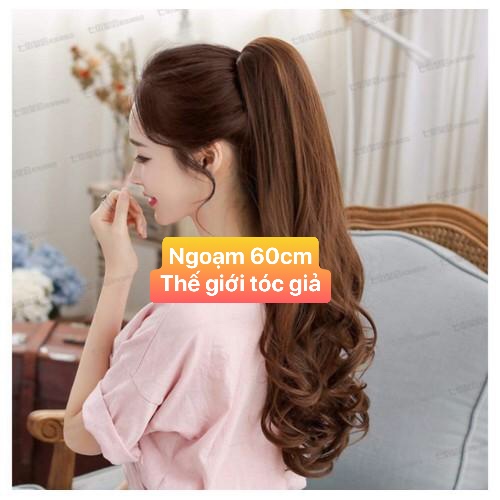 [HCM]NGOẠM TÓC GIẢ DẠNG KẸP GẮP XOĂN