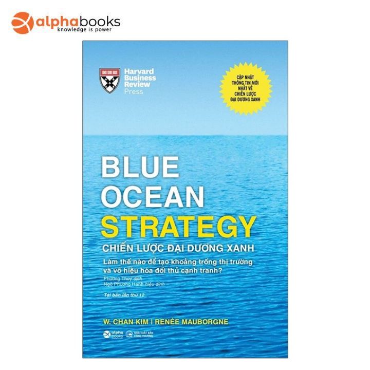 Sách - Blue Ocean Strategy - Chiến Lược Đại Dương Xanh (Bìa Cứng)