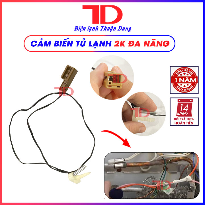 Sensor tủ lạnh các loại, Đầu dò cảm biến Tủ Lạnh -  Điện Lạnh Thuận Dung