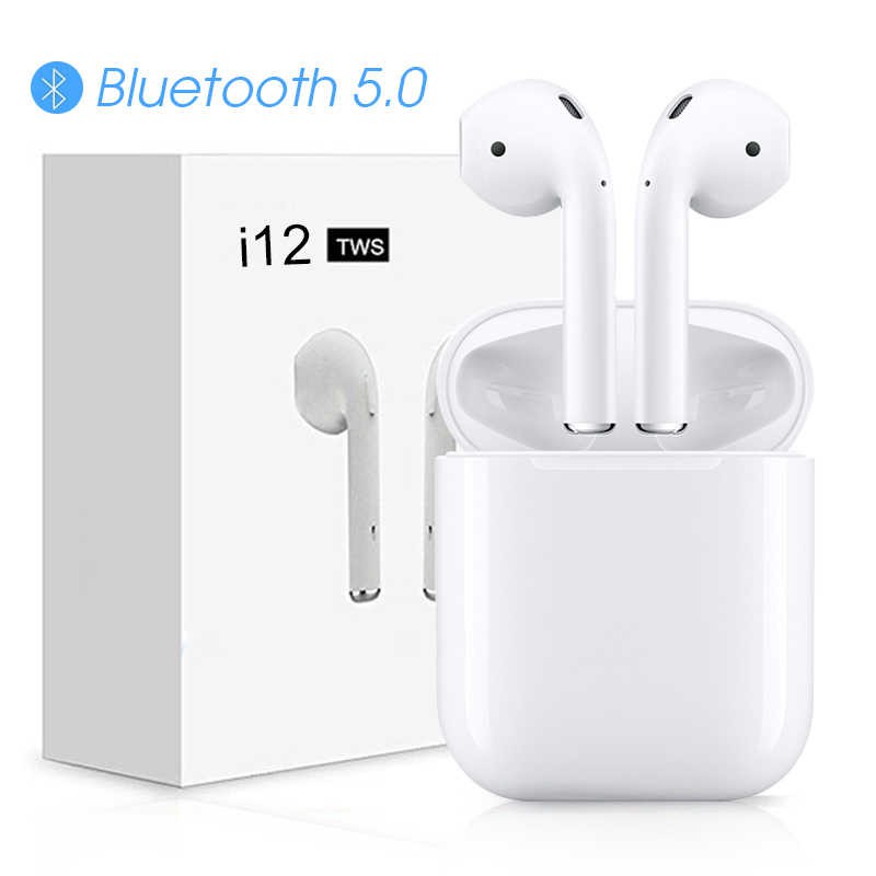 Tai nghe bluetooh i12 TWS 5.0 cảm ứng
