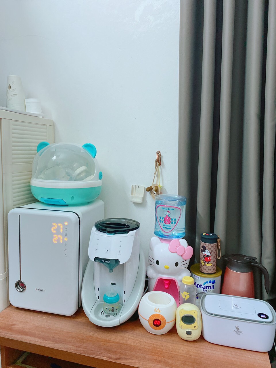 Máy pha sữa Burabi