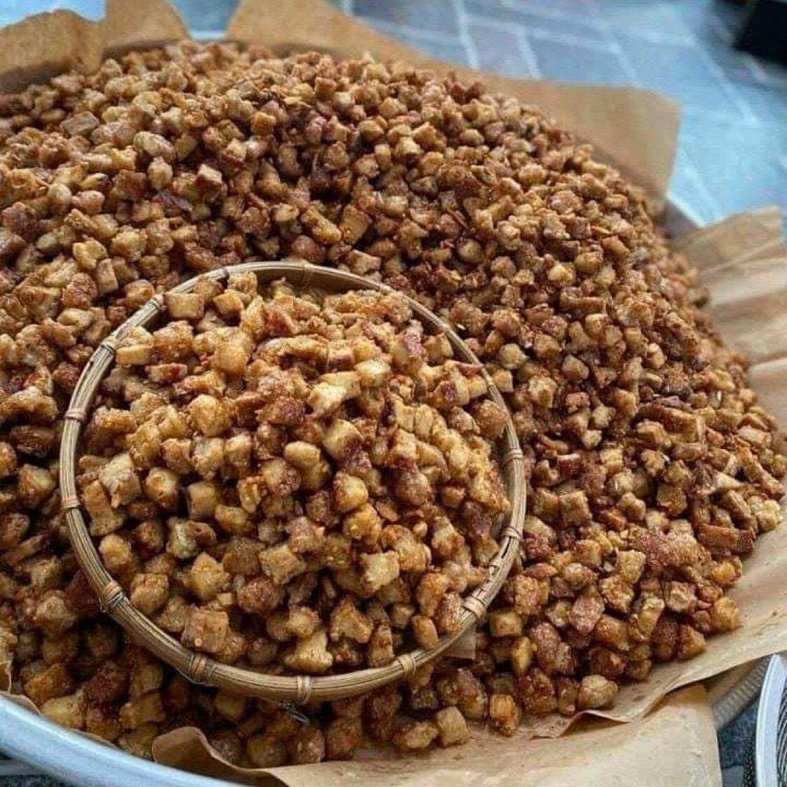 🔥Tóp mỡ da rim nước mắm tỏi ớt hủ 250gr 🤤🤤🤤