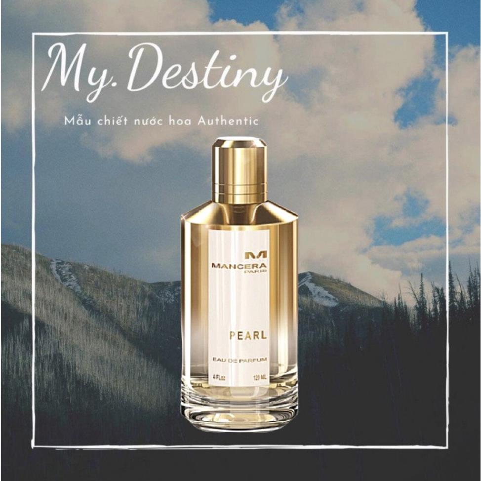 🖤 nước hoa dùng thử mancera pearl test 10ml/20ml _mʏ.dᴇsᴛɪɴʏ