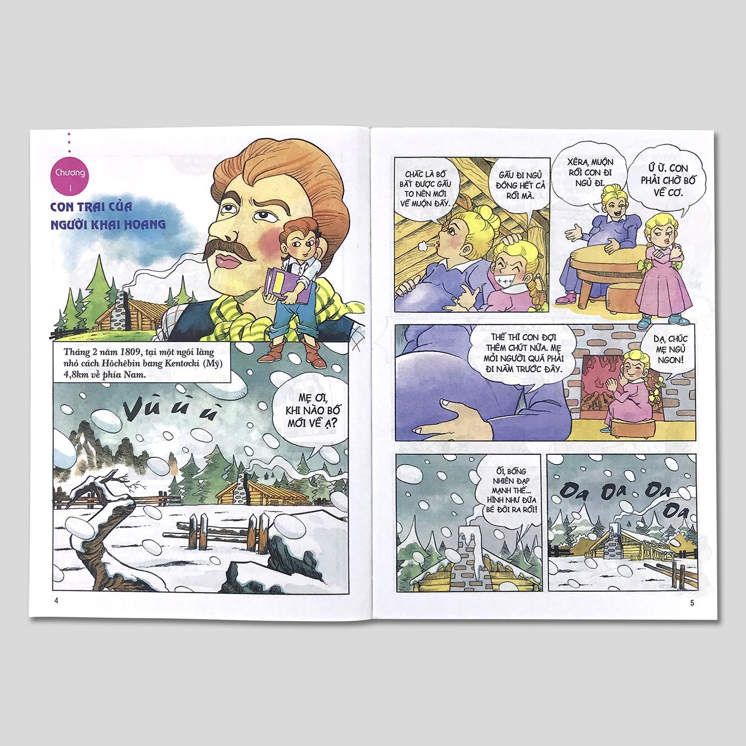 Danh Nhân Thế Giới - Truyện tranh Comic (Bộ 10 Cuốn)