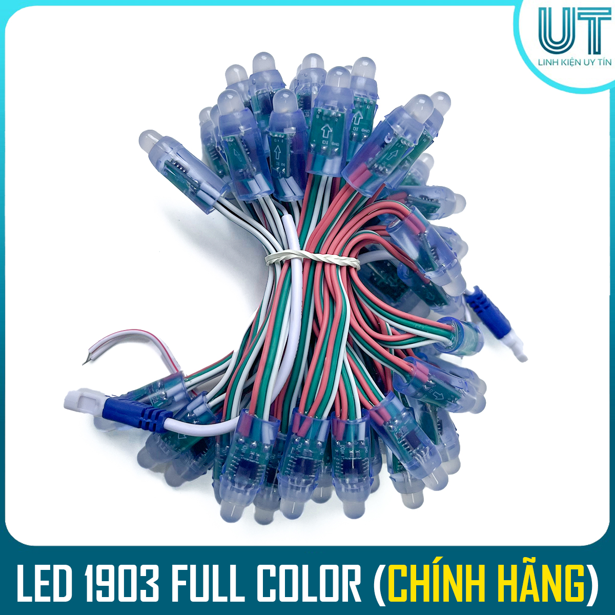 LED Dây 1903 Fullcolor Chống Nước ( Dây 50 Bóng )