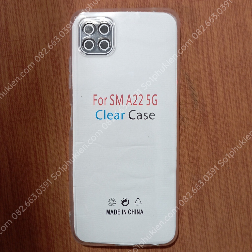 [HCM]Ốp lưng Samsung A12 / A22 dẻo trong suốt