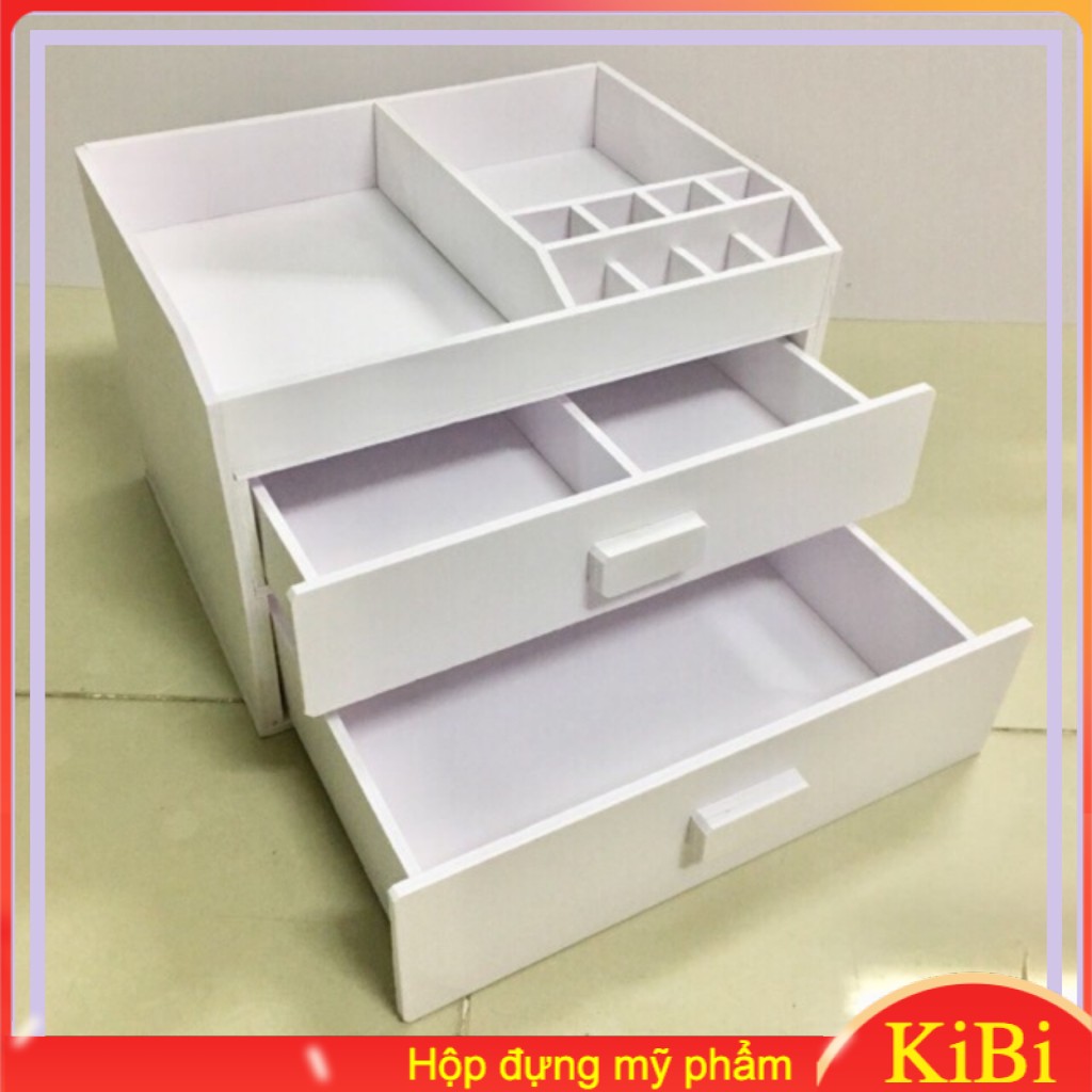 Tủ đựng mỹ phẩm 2 hộc kéo 26x20x17cm