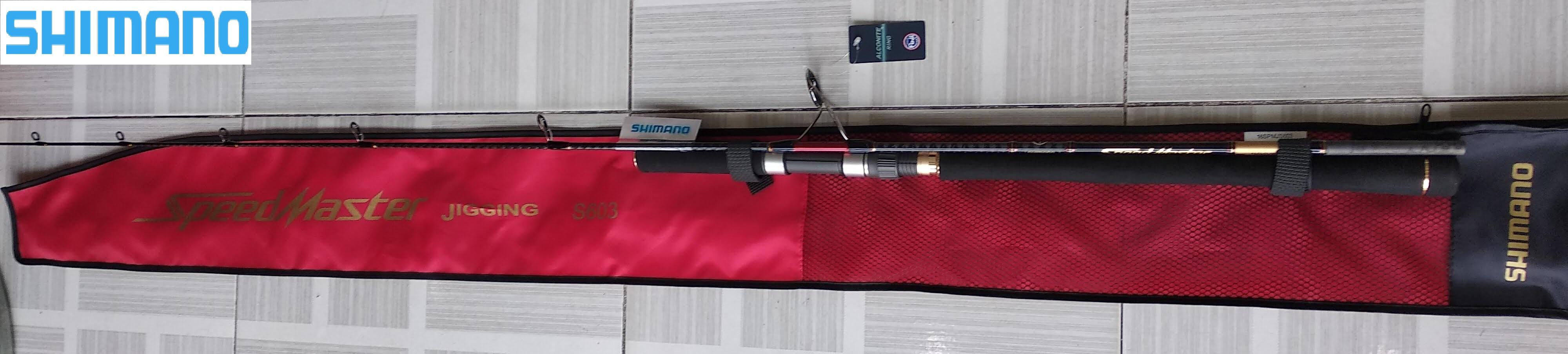 CẦN CÂU CÁ SHIMANO SPEED MASTER JIGGING S603 - MÁY ĐỨNG