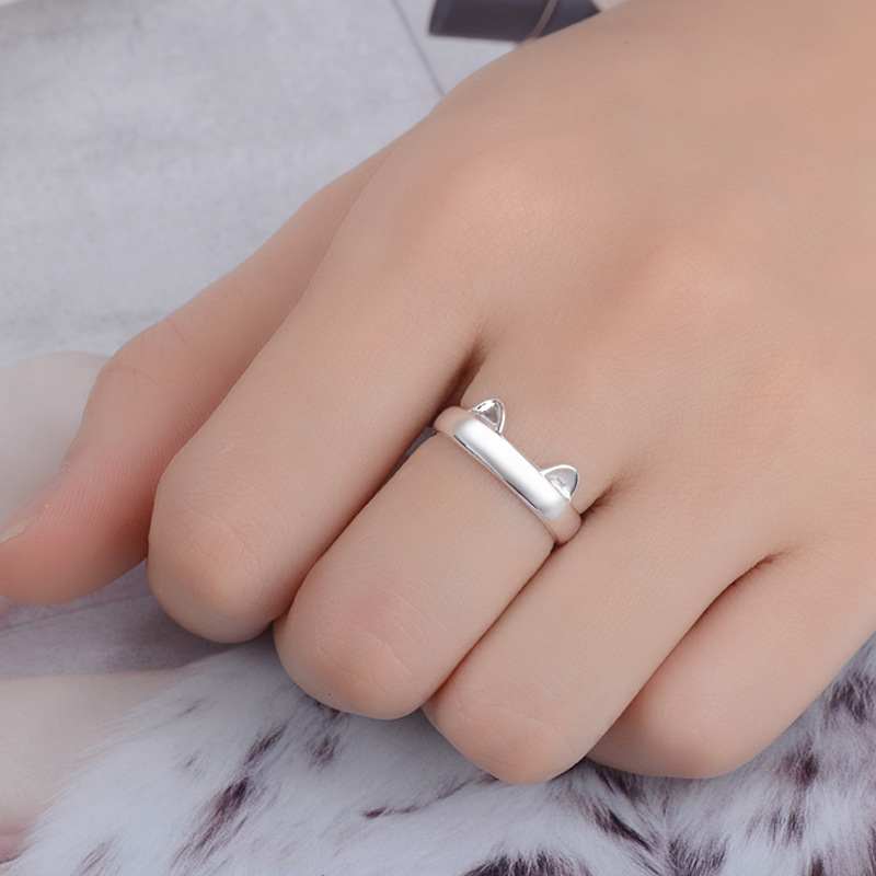 [HCM]Nhẫn thời trang hình mèo N14
