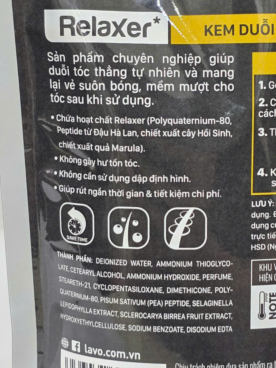 Thuốc Duỗi Phủ Bóng 1 Bước LAVOX NANO COMPLEX 500ml