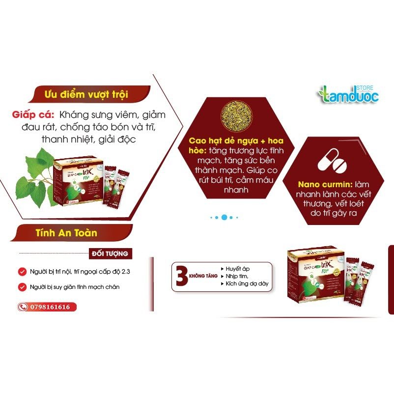 Dung dịch Giấp Cá ext Trix Fast (1 hộp 20 gói x 15 ml)