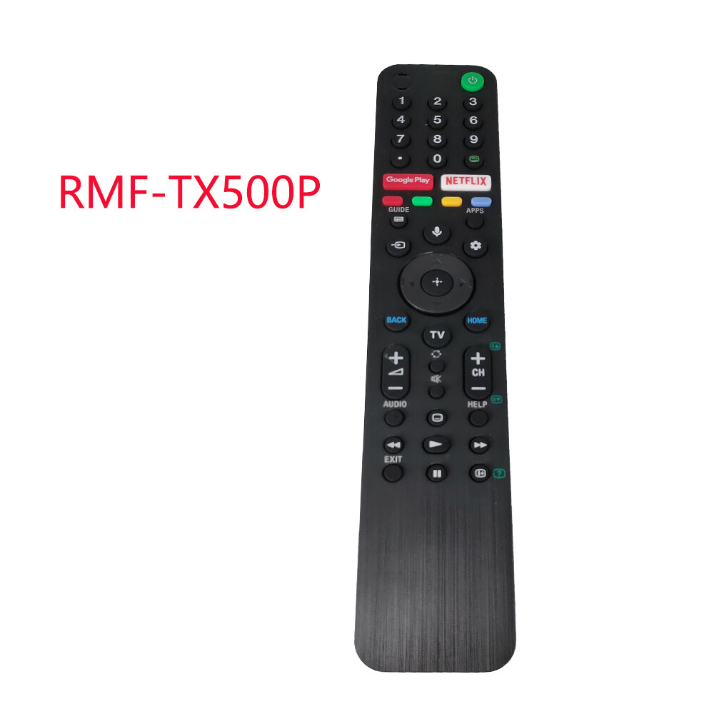 New replacement RMF-TX500P is suitable for For sony TV remote control with voice control NETFLIX GOOGLE PLAY can be compatible with RMF-TX310P