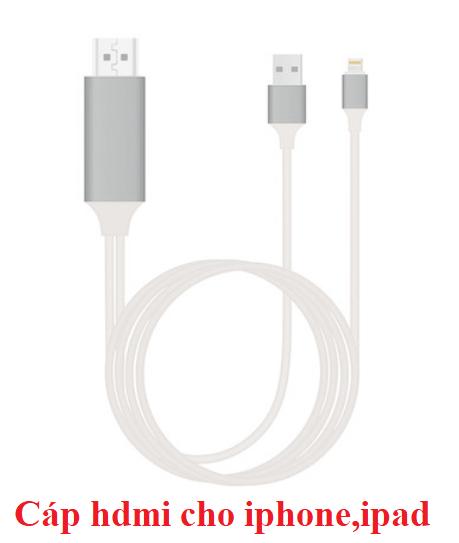 Cáp Lightning to HDMI cho IP5/6/7/ IPad