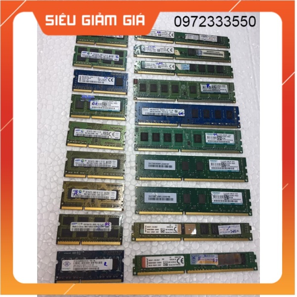 Bảng giá Ram 4G 8G PC LAPTOP DDR3 BUS 1333 1600 Phong Vũ