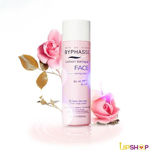 [HCM]Nước Hoa Hồng Byphasse Soin Du Visage - 500ml (PURITY TONER LOTION WITCH HAZEL WATER AND ORANGE BLOSSOM OILY SKIN)