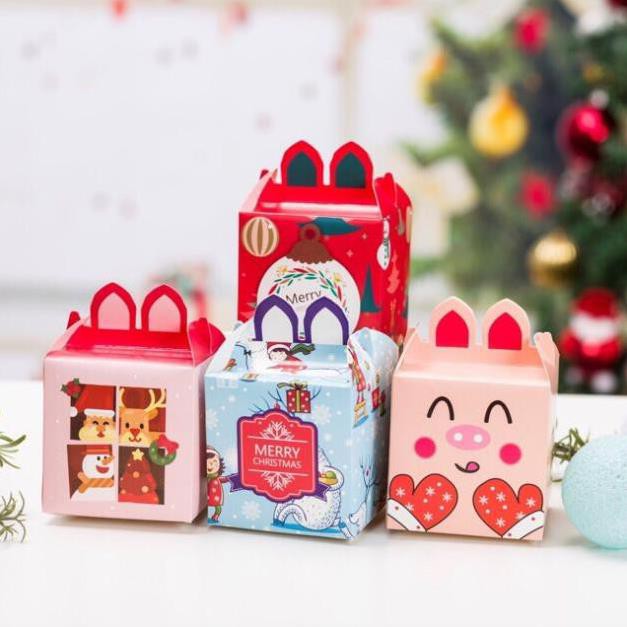 Hộp Đựng Quà Noel Giáng Sinh đẹp