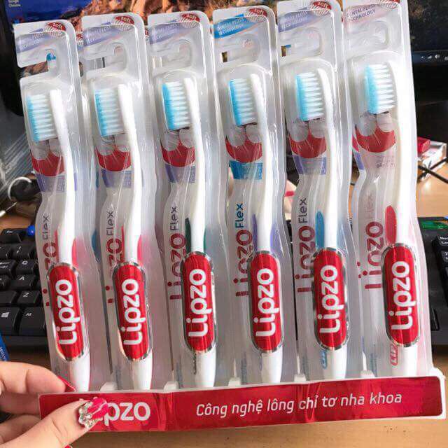Bàn chải Lipzo Flex (1 chiếc)