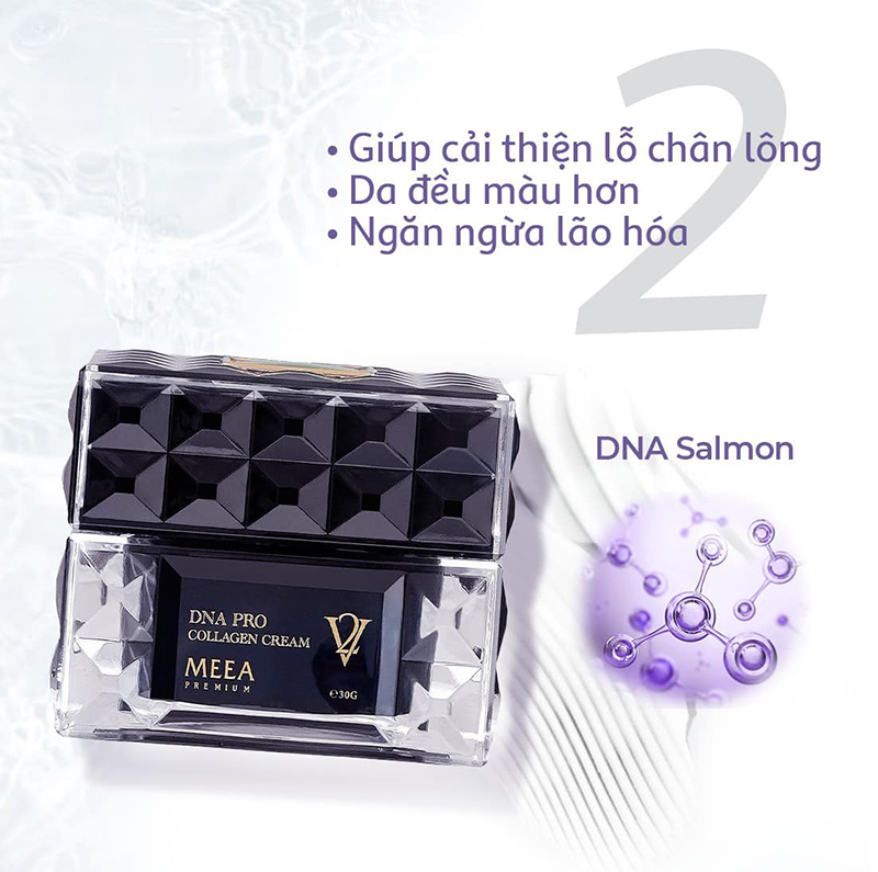 [Chính hãng] Kem Face Cá Hồi DNA Pro v2 Collagen MeeA Organic