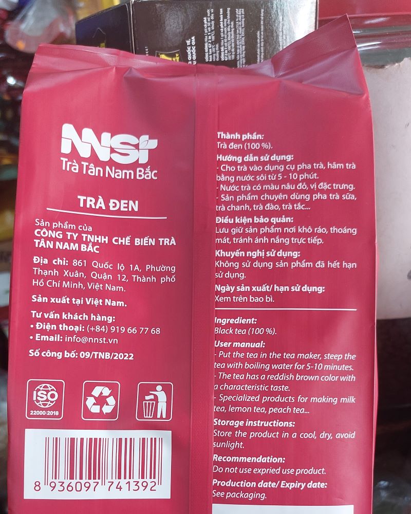 Back Tea Tan Nam Bac 500g