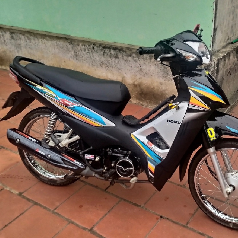 Tem rời wave 2017 dán xe đen