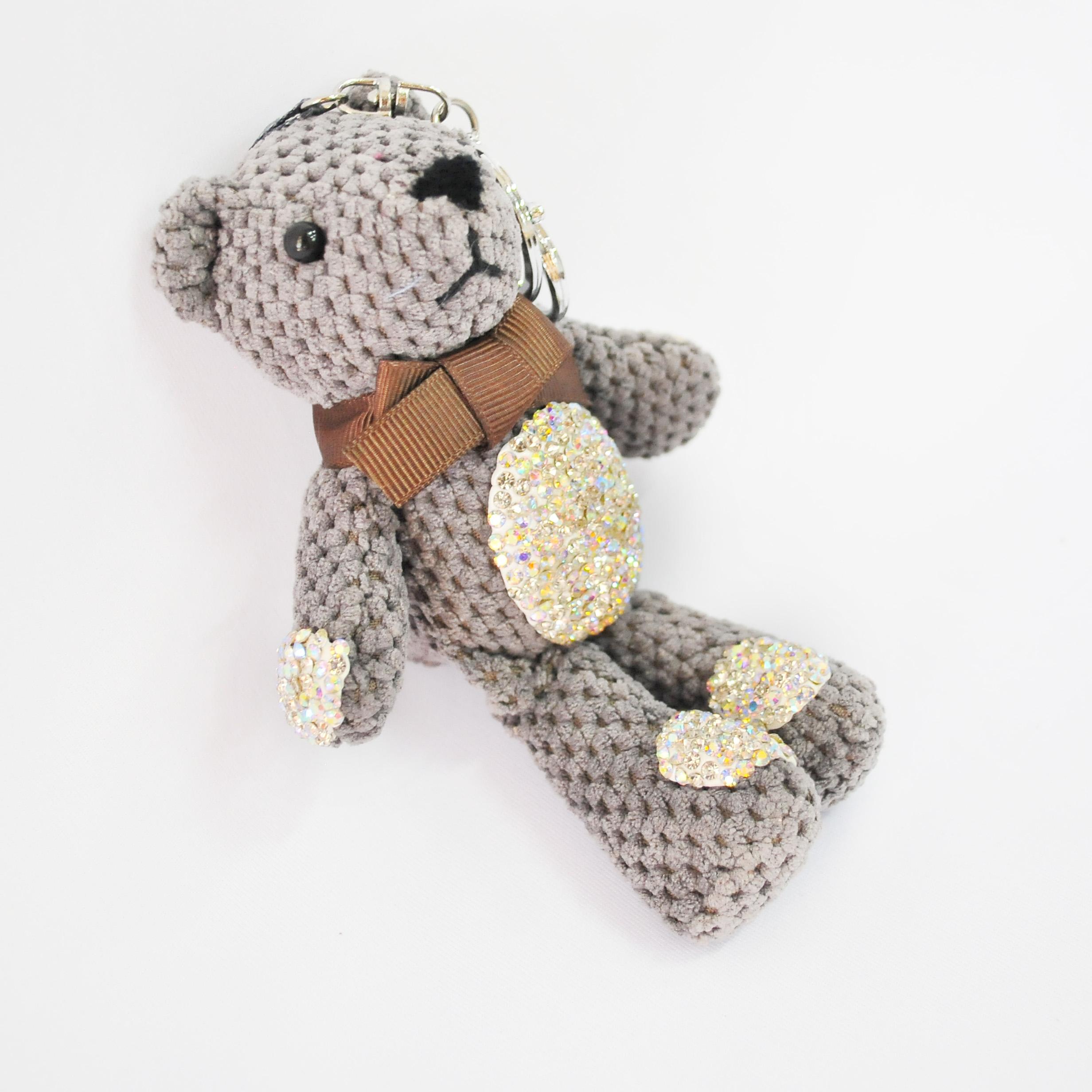 Móc khóa gấu bông teddy 15cm