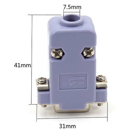 Đầu DB9 RS232 LOẠI CÁI CÓ VỎ