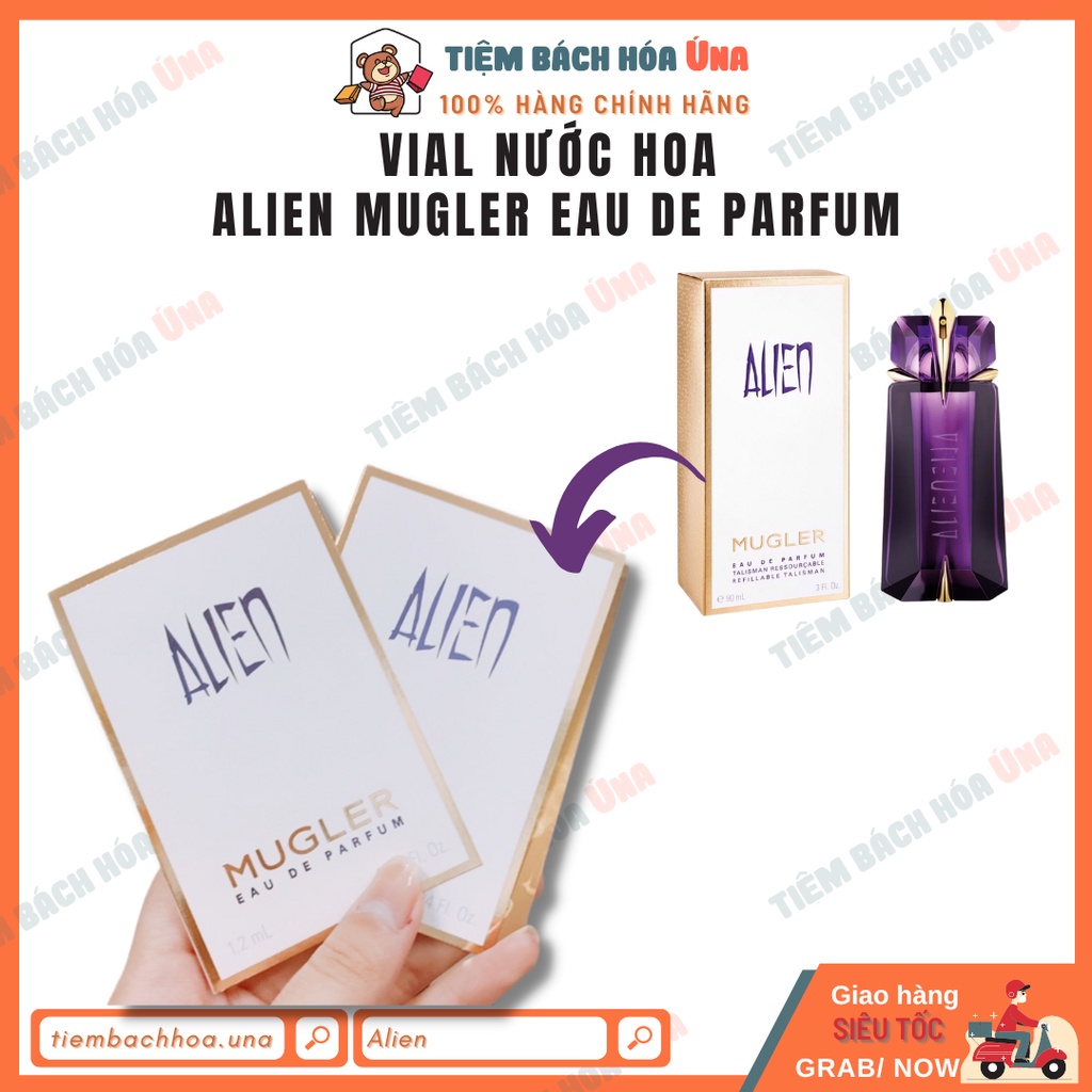 Mẫu thử vial nước Hoa ALIEN Mugler Eau de parfum