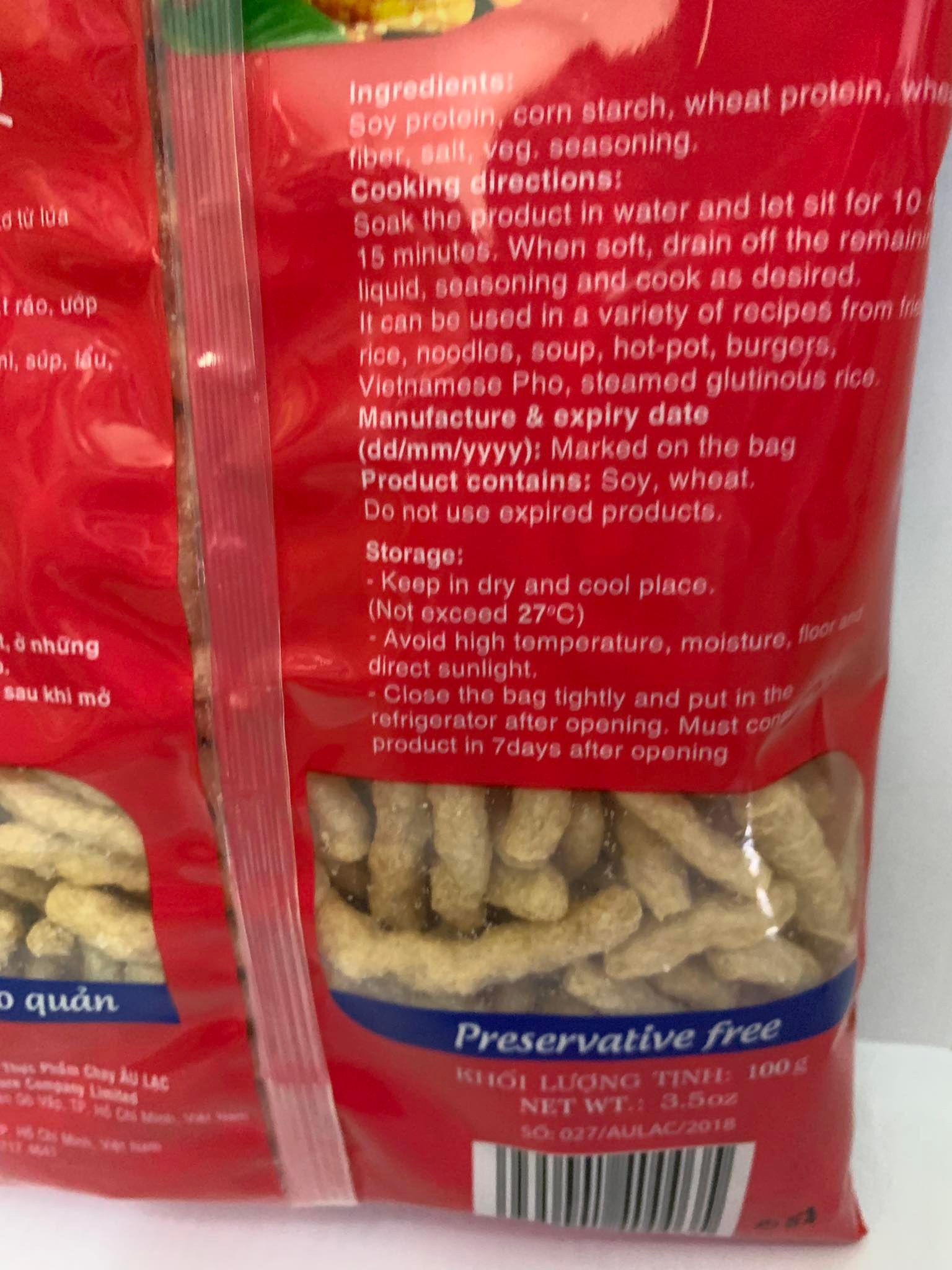 Bóng Cá Chay - Túi 100g