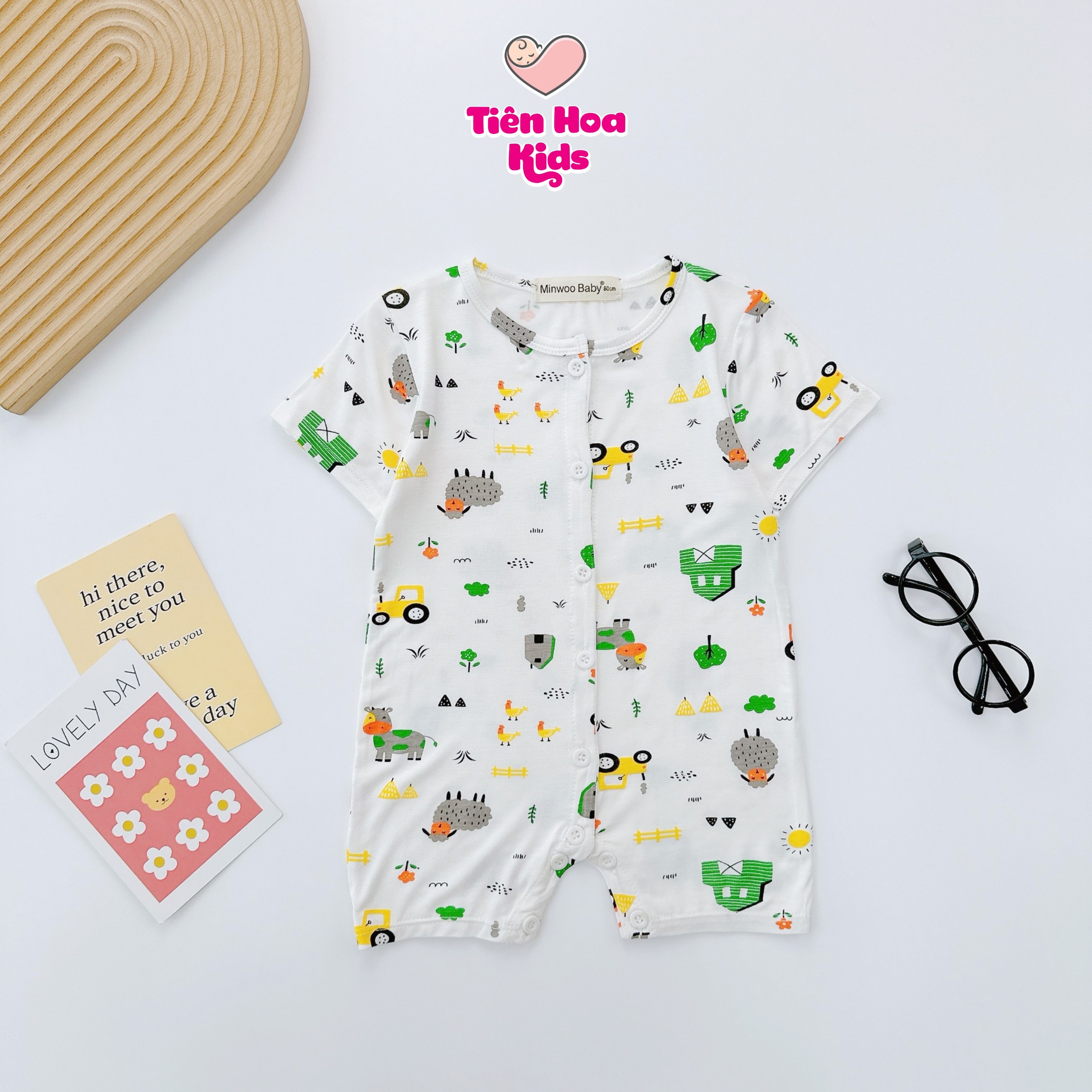 Bodysuit , Body đùi thun lạnh Minky Mom mềm mịn mát cho bé trai bé gái từ 7-15kg