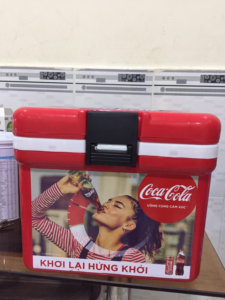 THÙNG ĐỰNG ĐÁ VUÔNG 12L CAO CẤP. THÙNG ĐỰNG ĐÁ