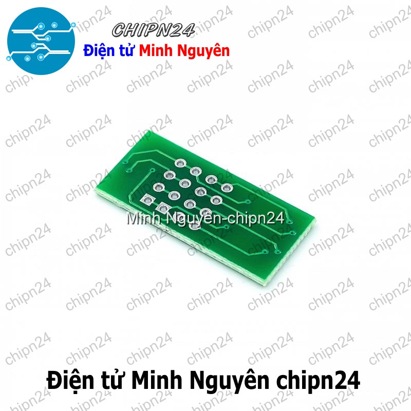 [2 cái] (K94) Đế chuyển SOP8 SOP16 to DIP8 (PCB chuyển, Mạch chuyển) - HH001570