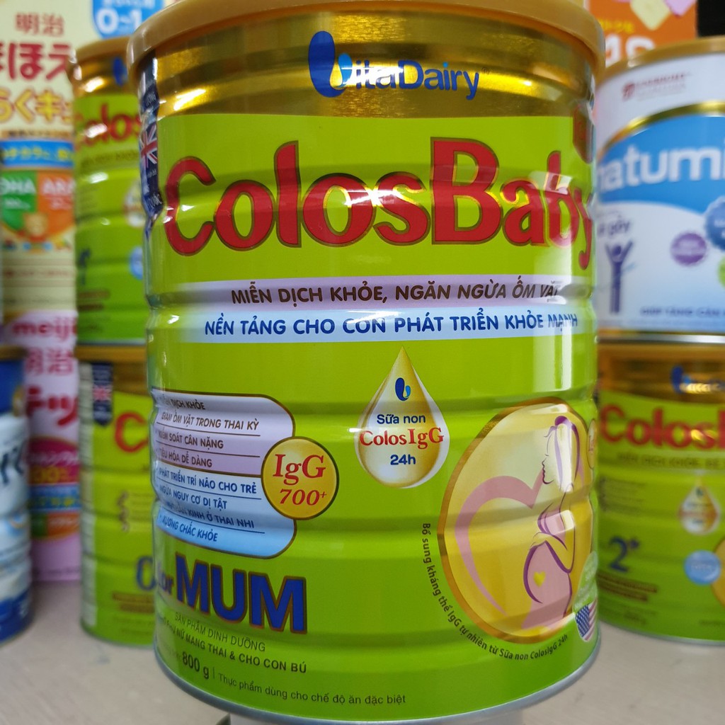 SỮA COLOSBABY FOR MUM 800G (MẸ BẦU, CHO CON BÚ)