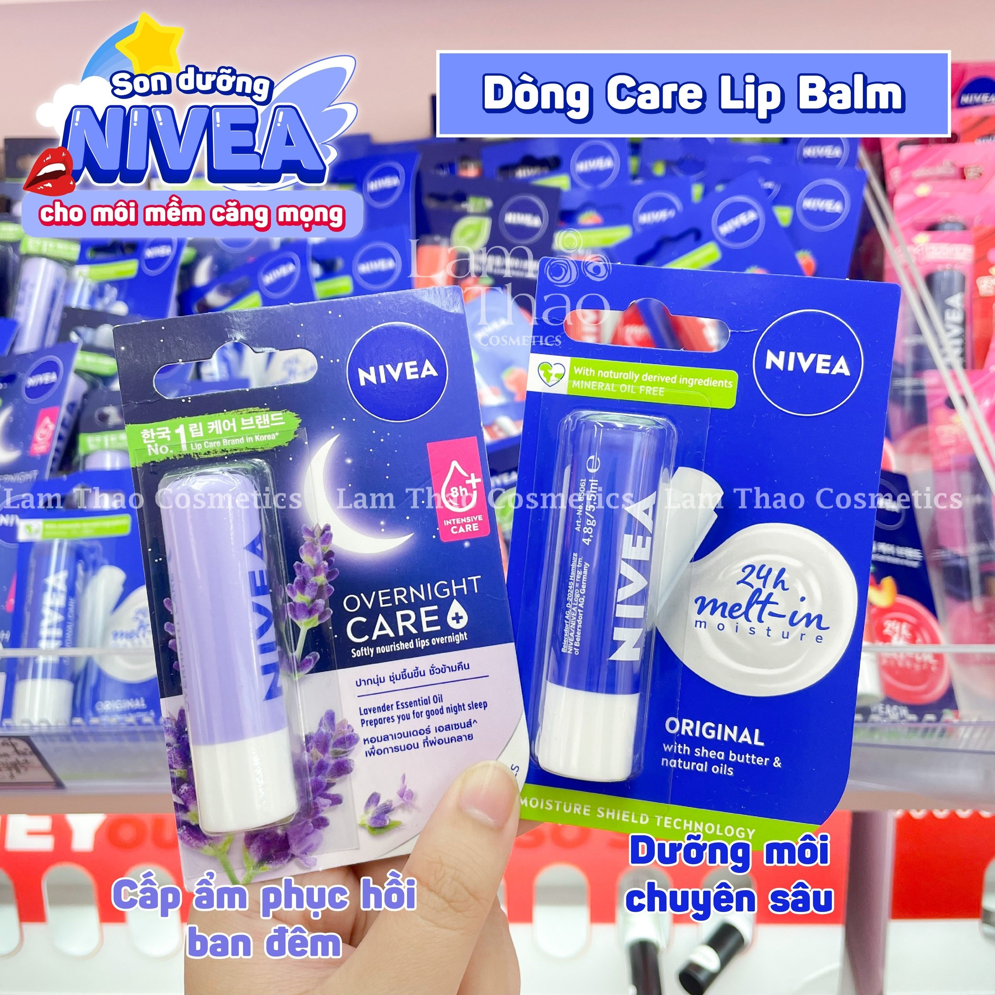 Son Dưỡng Môi Nivea Lip Balm