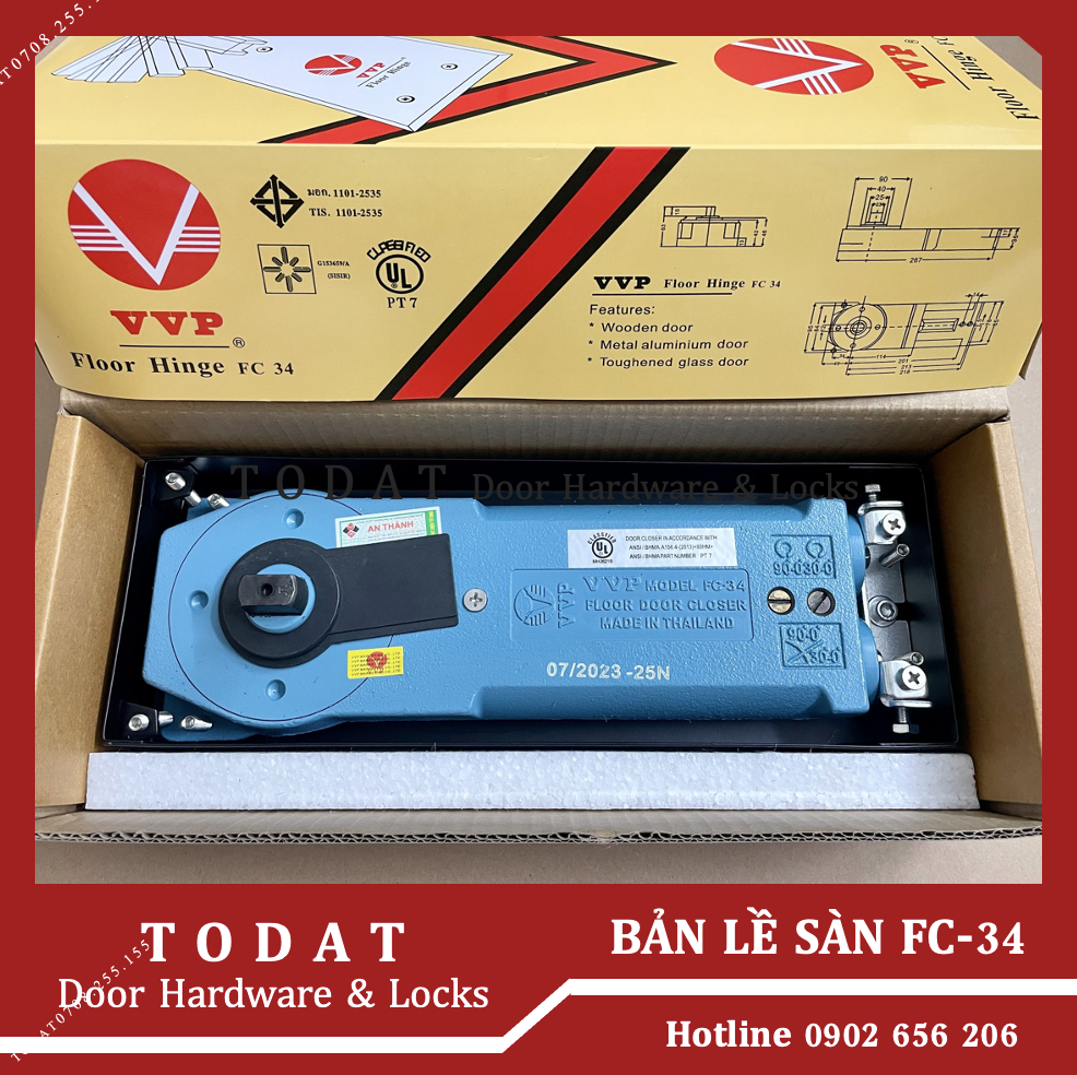 Bản lề sàn vvp fc-34