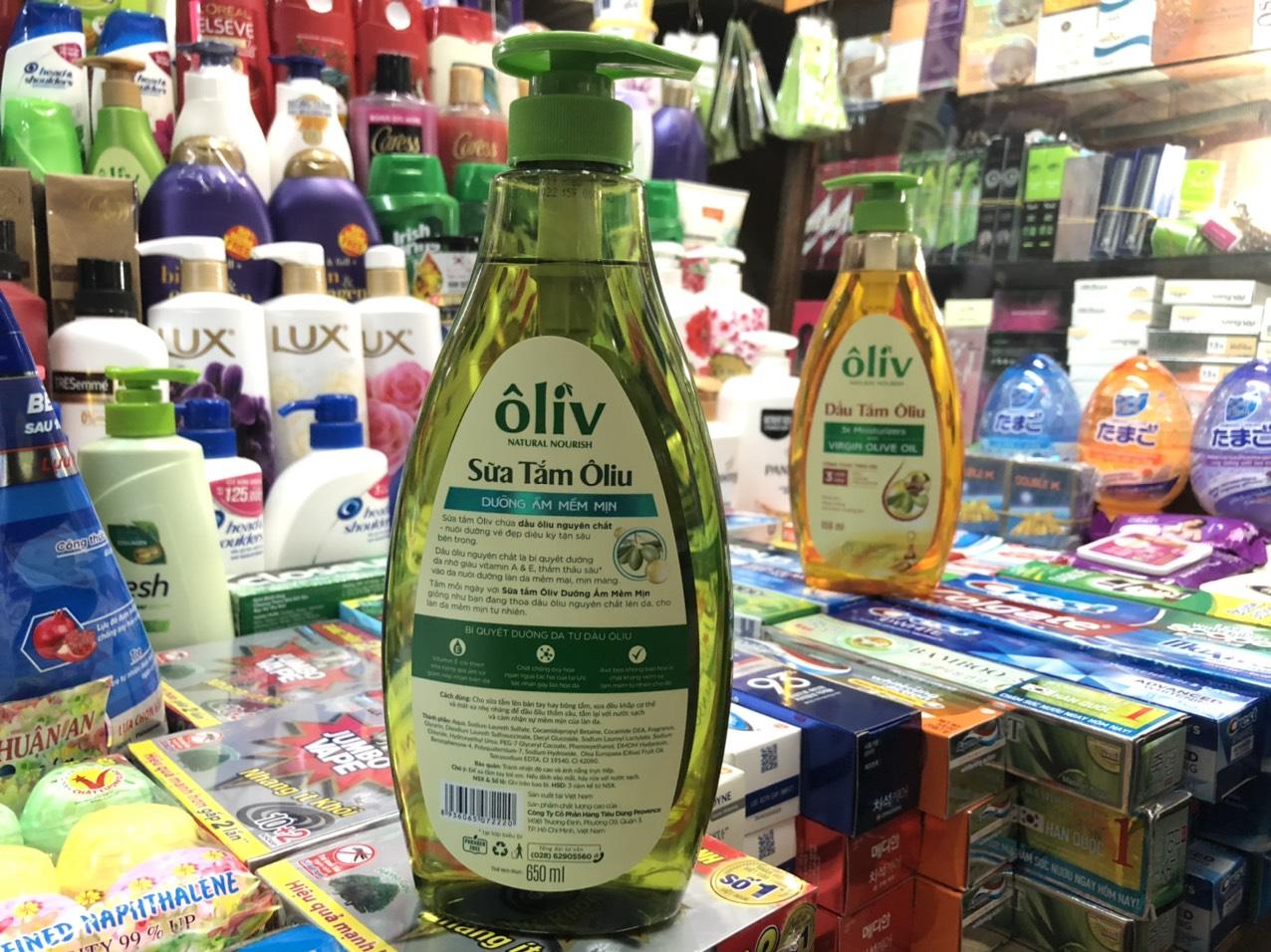 SỮA TẮM DƯỠNG DA OLIU OLIV NATURAL 650ML