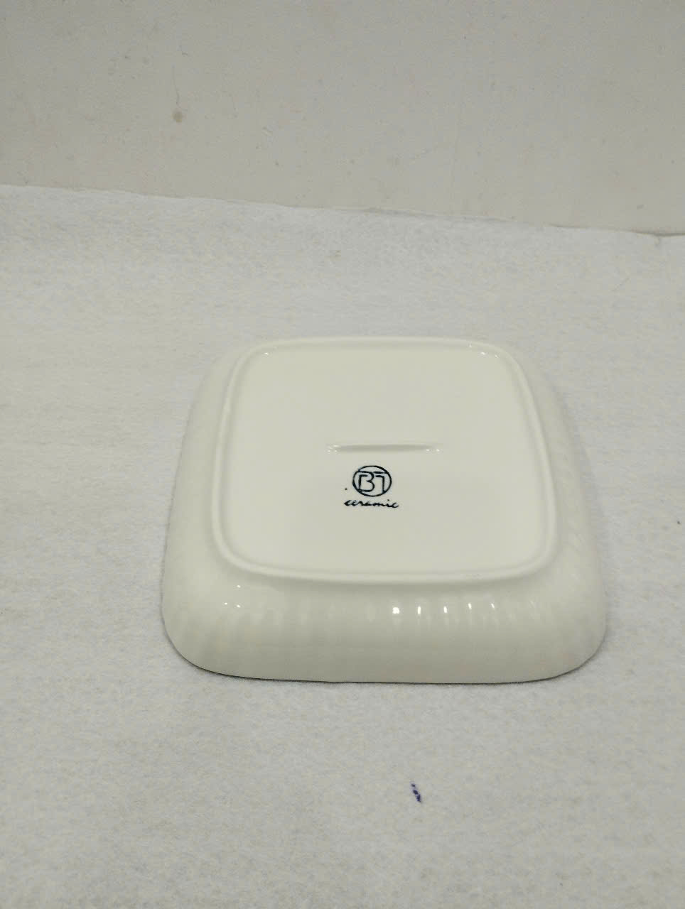 Dĩa sứ vuông kèm khay chấm kim cương - MUA 4 CÁI TẶNG 1 CÁI CÙNG LOẠI