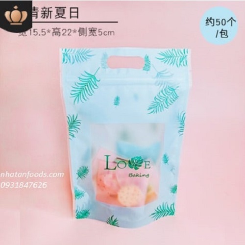 Túi zip đựng bánh kẹo