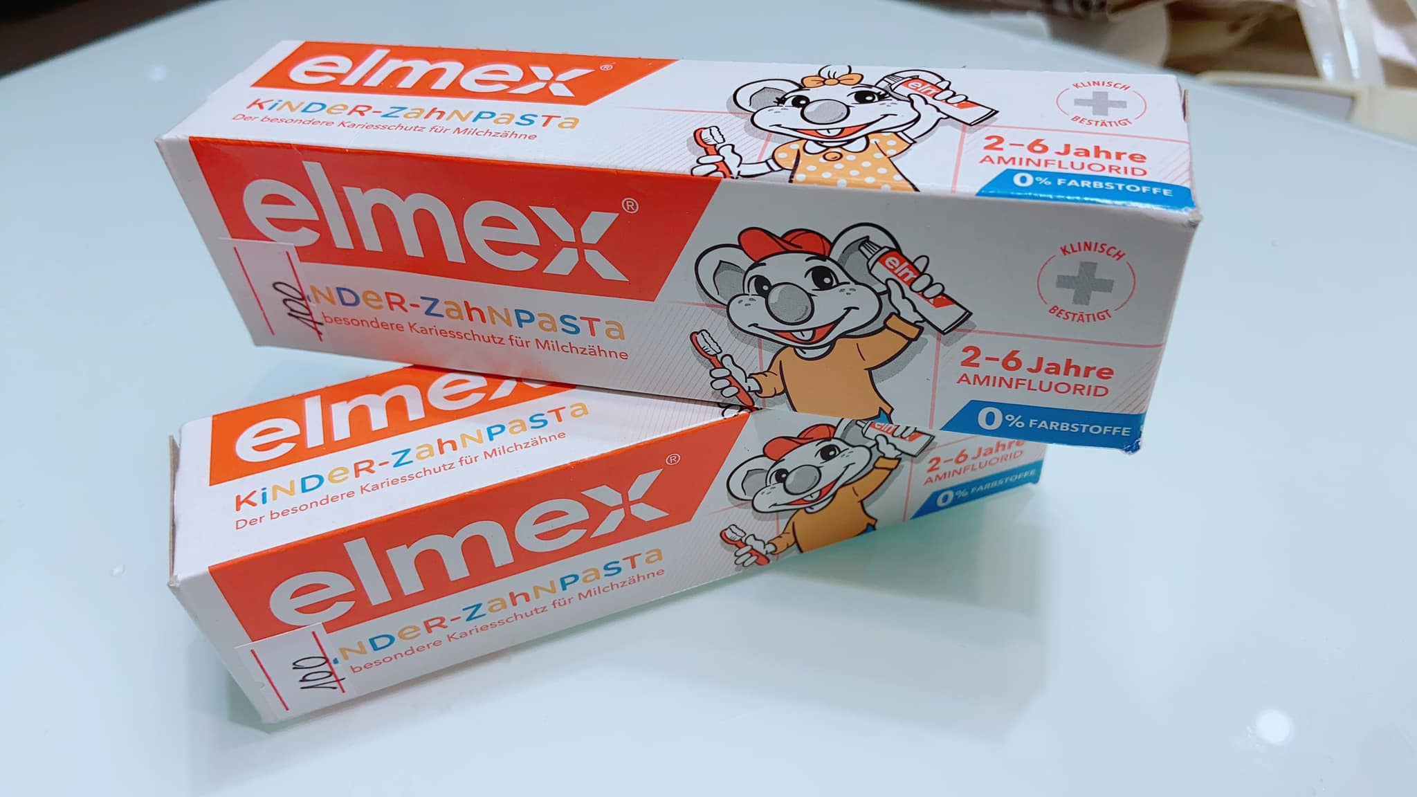 Kem đánh răng Elmex cho bé 2-6 tuổi hàng  Đức