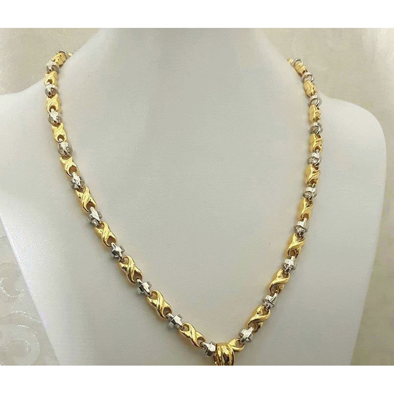 Dây chuyền nam mạ vàng 18K