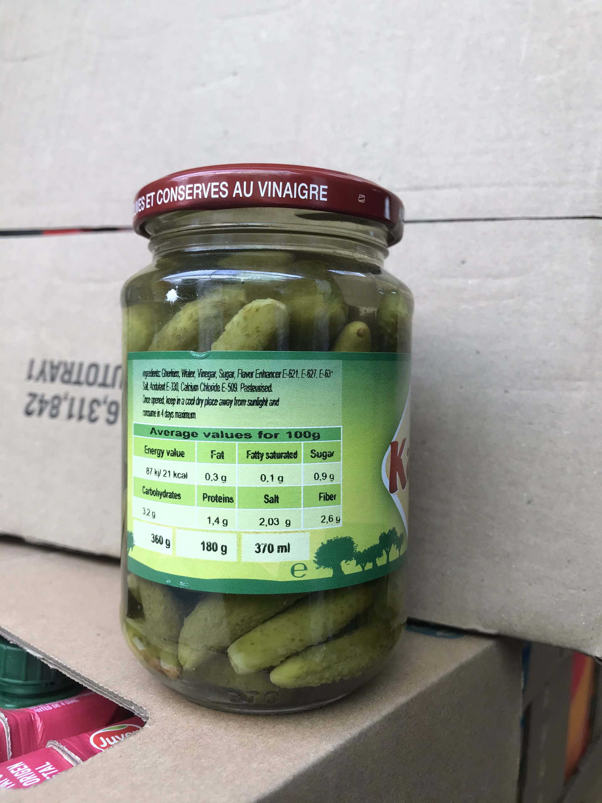 [HCM]Dưa bao tử- Pickled gherkins 360gram