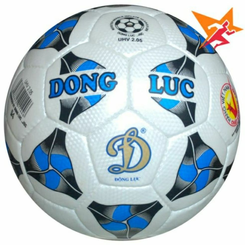 Quả bóng đá Động Lực size 5 tặng kèm kim bơm và túi lưới đựng bóng