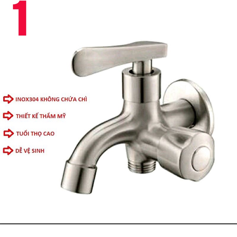 Củ sen tắm lạnh inox 304, củ vòi sen lạnh inox 304 br04