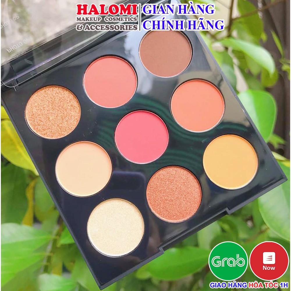 Bảng mắt morphe 9d 9 ô painted dessert màu dễ dùng chính hãng halomi store