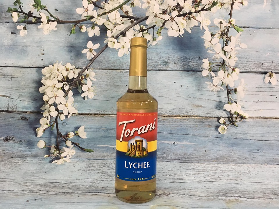Syrup Torani Lychee (Vải) 750ml
