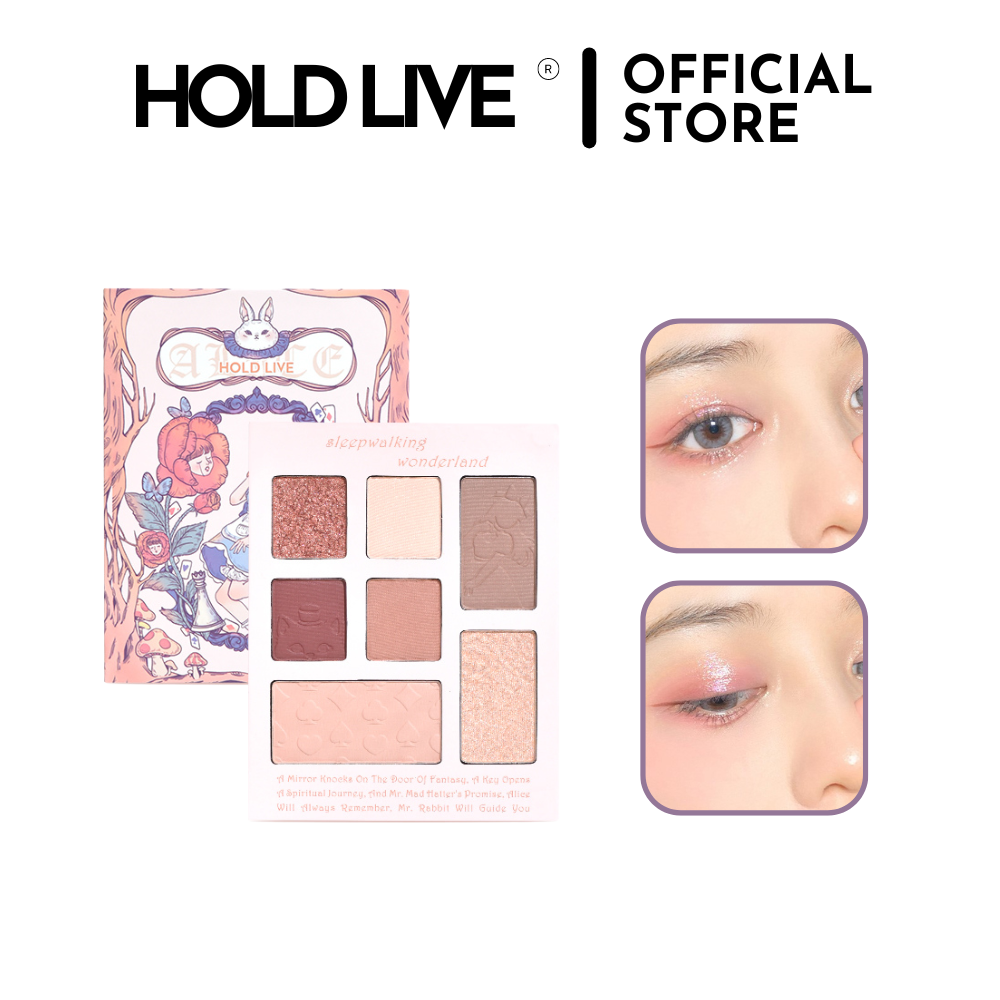 Bảng phấn mắt ma thuật 7 màu HOLD LIVE Midsummer Garden HL574 công chúa
