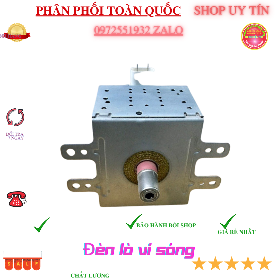 Đèn lò vi sóng -đèn magnetron- súng lò vi sóng